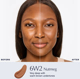 Estee Lauder Double Wear Stay-in-Place Longwear Matte Foundation - 6W2 Nutmeg