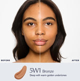 Estee Lauder Double Wear Stay-in-Place Longwear Matte Foundation - 5W1 Bronze