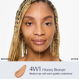 Estee Lauder Double Wear Stay-in-Place Longwear Matte Foundation - 4W1 Honey Bronze