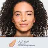 Estee Lauder Double Wear Stay-in-Place Longwear Matte Foundation - 3C1 Dusk