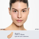 Estee Lauder Double Wear Stay-in-Place Longwear Matte Foundation - 1W1 Bone