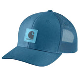 Carhartt Mens Rugged Flex Twill Mesh-Back Logo Patch Cap