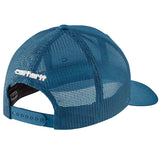 Carhartt Mens Rugged Flex Twill Mesh-Back Logo Patch Cap
