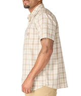 Carhartt Mens Bozeman Relaxed Short Sleeve Plaid Shirt