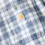 Carhartt Mens Bozeman Relaxed Short-Sleeve Plaid Shirt