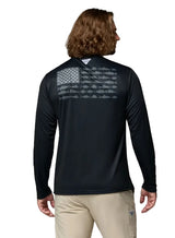 Columbia Men's Terminal Tackle PFG Fish Flag Long Sleeve Shirt