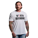 Born Primitive Men's Worth Defending T-Shirt