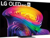 LG 77" Class C6H Series OLED evo AI 4K Smart webOS TV with Hyper Radiant Color Tech