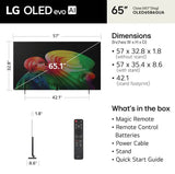 LG 65" Class B6 Series OLED AI 4K Smart webOS TV
