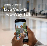 Ring Battery Doorbell 2K with Indoor Cam Plus