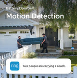 Ring Battery Doorbell 2K with Indoor Cam Plus