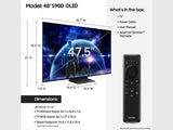 Samsung 48” Class S90D Series OLED 4K UHD Smart Tizen TV (2026)