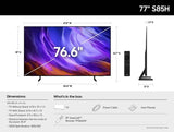 Samsung 77'' Class S85H OLED 4K UHD SmartVision AI Smart Tizen TV (2026)