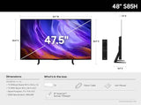 Samsung 48'' Class S85H OLED 4K UHD SmartVision AI Smart Tizen TV (2026)