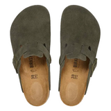 Birkenstock Boston Suede Leather Clog - Regular/Wide