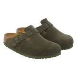 Birkenstock Boston Suede Leather Clog - Regular/Wide