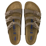Birkenstock Women's Florida Soft Footbed Birkibuc Sandal - Regular/Wide