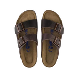 Birkenstock Arizona Soft Footbed Oiled Leather Sandal - Medium/Narrow