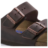 Birkenstock Arizona Soft Footbed Oiled Leather Sandal - Medium/Narrow