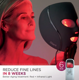 Shark CryoGlow Under- Eye Cooling + LED Anti-Aging and Skin Clearing Face Mask