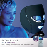 Shark CryoGlow Under- Eye Cooling + LED Anti-Aging and Skin Clearing Face Mask