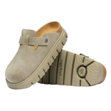 Birkenstock Boston Chunky Suede Leather Clog