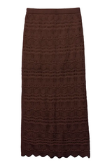 American Eagle Womens AE Mid-Rise Tiered Maxi Skirt