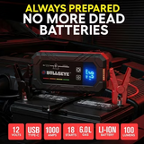 Bullseye Safety XL Jump Starter