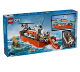 LEGO City Coast Guard Rescue Boat & Helicopter