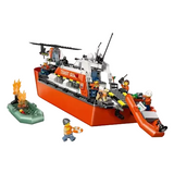 LEGO City Coast Guard Rescue Boat & Helicopter