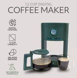 Willow Eco Series 12 Cup Drip Digital Coffee Maker
