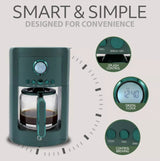 Willow Eco Series 12 Cup Drip Digital Coffee Maker