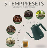 Willow Digital Gooseneck Electric Kettle - 1 L.
