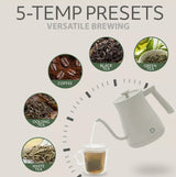 Willow Digital Gooseneck Electric Kettle - 1 L.