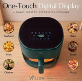 Willow Eco Series 6 in 1 Digital Air Fryer - 5 Qt.