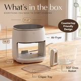 Willow Eco Series 6 in 1 Digital Air Fryer - 5 Qt.