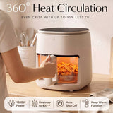 Willow Eco Series 6 in 1 Digital Air Fryer - 5 Qt.