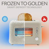 Willow Eco Series 2 Slice Toaster with Clear-View Window