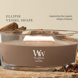WoodWick Ellipse Candle - Silk & Spice