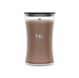 WoodWick Large Hourglass Candle - Silk & Spice