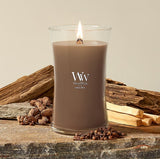 WoodWick Large Hourglass Candle - Silk & Spice