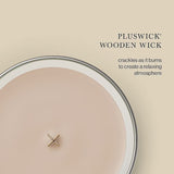 WoodWick Large Hourglass Candle - Crystal Ginger