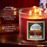 Yankee Candle 3-Wick Candle - Vintage Velvet