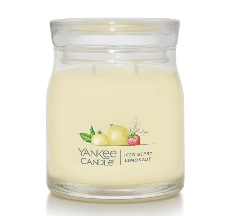 Yankee Candle Signature Medium Jar Candle - Iced Berry Lemonade