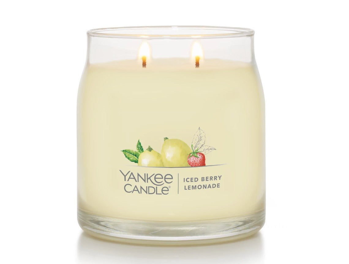 Yankee Candle Signature Medium Jar Candle - Iced Berry Lemonade