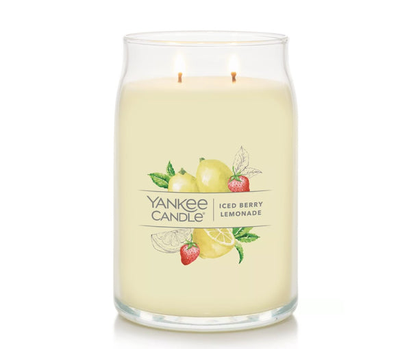 Yankee Candle Signature Large Jar Candle - Iced Berry Lemonade