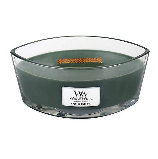 WoodWick Ellipse Candle - Evening Bonfire