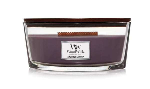 WoodWick Ellipse Candle - Amethyst & Amber