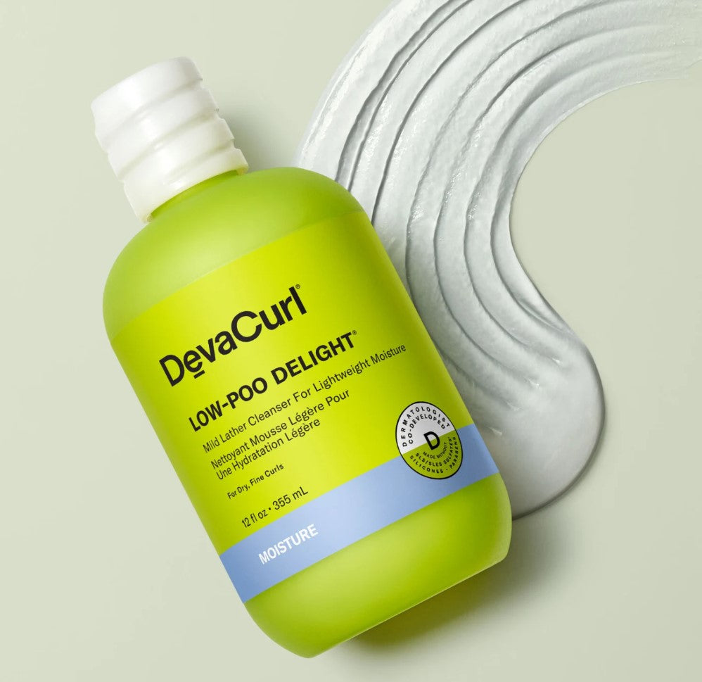 DevaCurl Low-Poo Delight Mild Lather Cleanser - 32 Oz. – ShopCGX