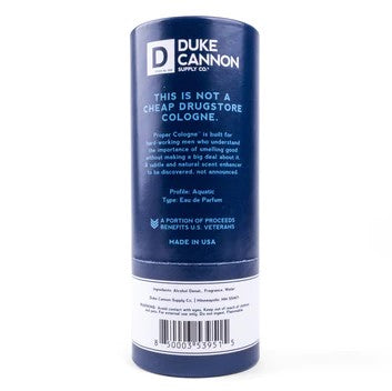 Duke Cannon Supply Co. Liquid Proper Cologne Spray - Seneca